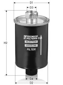 TECNECO FILTERS in3727 -  IN3727 ФИЛЬТР ТОПЛИВНЫЙ TECNECO